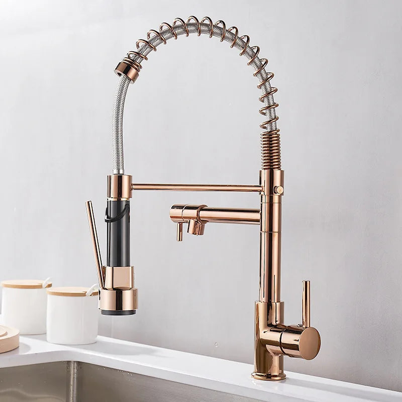 FlexiSpritz – Versatile Kitchen Faucet with Two Outlets