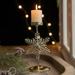 Weihnachtliche Kerzenhalter - Stern- und Weihnachtsbaum-Design für festliche Deko