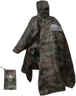 Vielseitiger, Leichter und Wasserdichter Outdoor-Poncho für Abenteuer