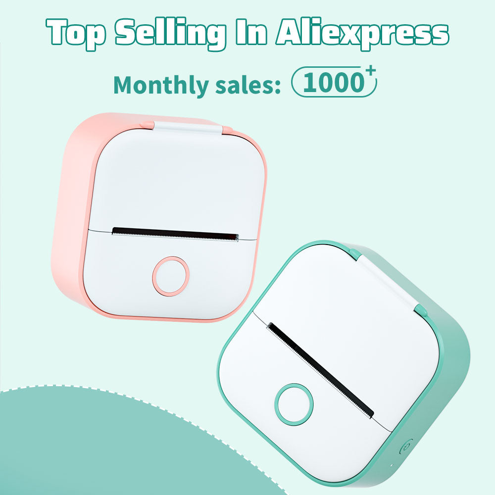 Tragbarer Thermodrucker ohne Tinte – PocketPrint Mini