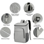 FrischPack | 30L Cooler Backpack | Insulated & Leakproof | Spacious & Comfortable
