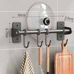 Practical wall shelf for the kitchen | Robust steel for organization