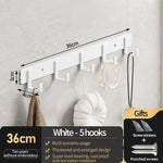 Elegant aluminum wall and door hooks for every room