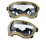 Verstellbare winddichte Hundesonnenbrille mit UV-Schutz