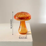 Elegant Mushroom Glass Vase for Hydroponic Plant Displays