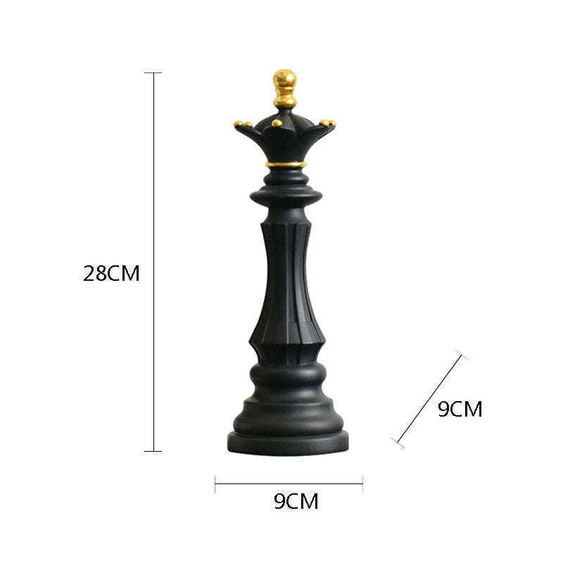 Elegante Schachfigur - Meisterwerk der Handwerkskunst