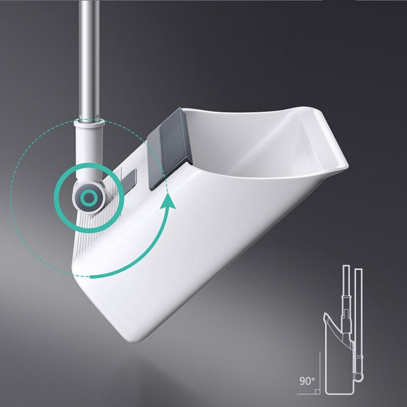 3-in-1 Staubschaufel Set mit schneller Reinigung