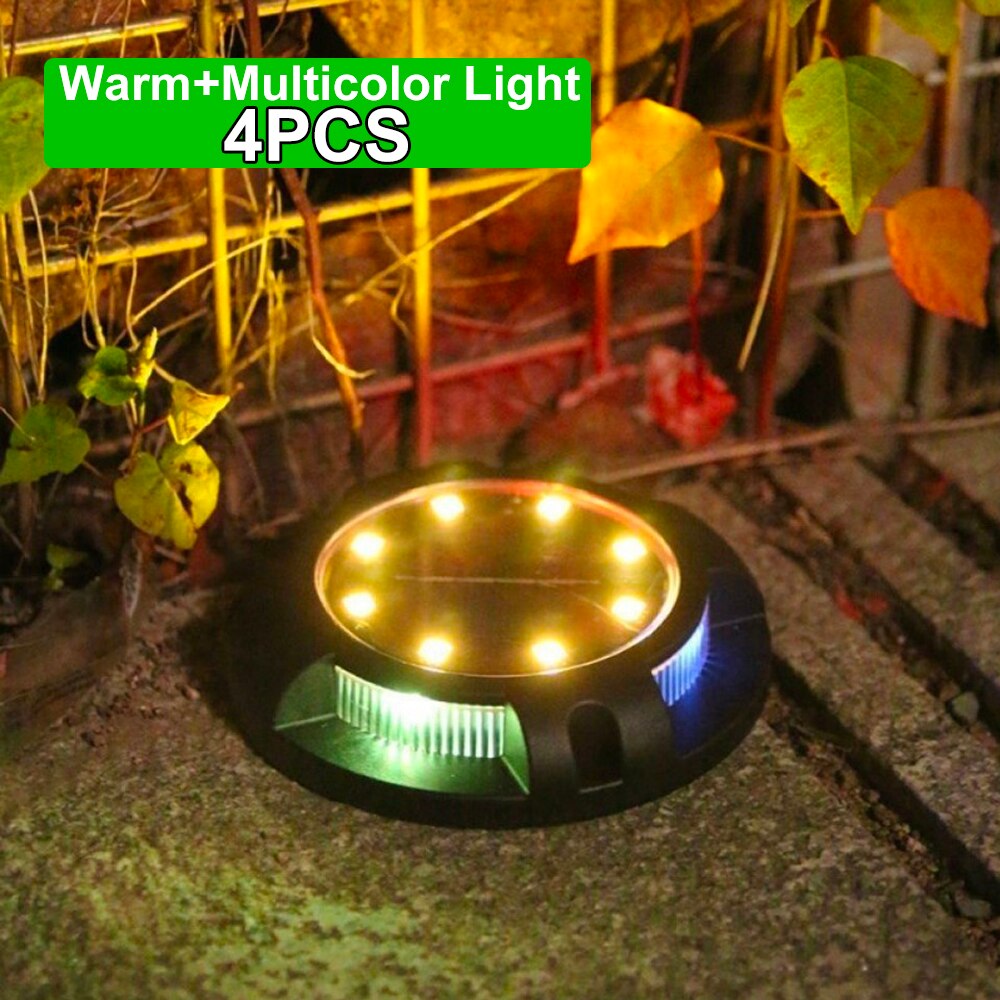 Solarbetriebene Gartenlichter mit Farbwechsel | LuminaGard
