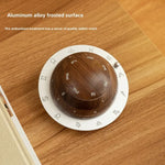 Minimalistischer Rotierender Holzkalender – Kosmischer Zyklus