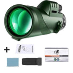 Entdecker 80x100 HD Zoom-Monokular: Tragbares Fernglas für Abenteuer