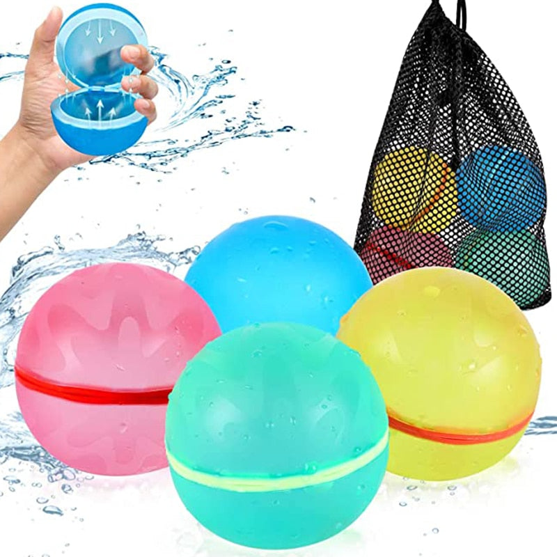Wasserballons mit Magnetverschluss – Wiederverwendbar und Sicher