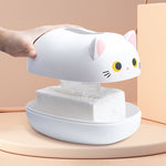 Katzenförmige Taschentuchbox für den Schreibtisch