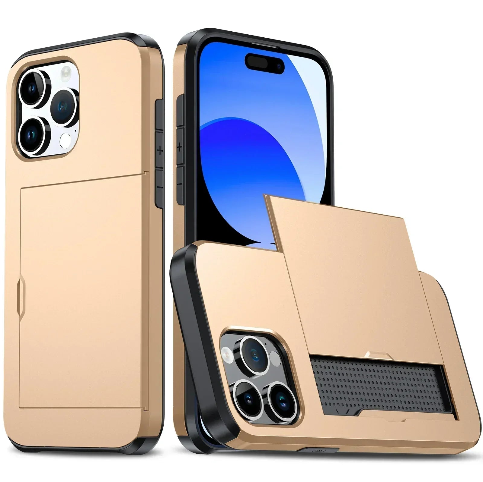SicherStyl iPhone Hülle mit Kartenfach – Schlankes Design