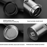 Intelligente Thermosflasche mit LED-Temperaturanzeige (800ml–1L)