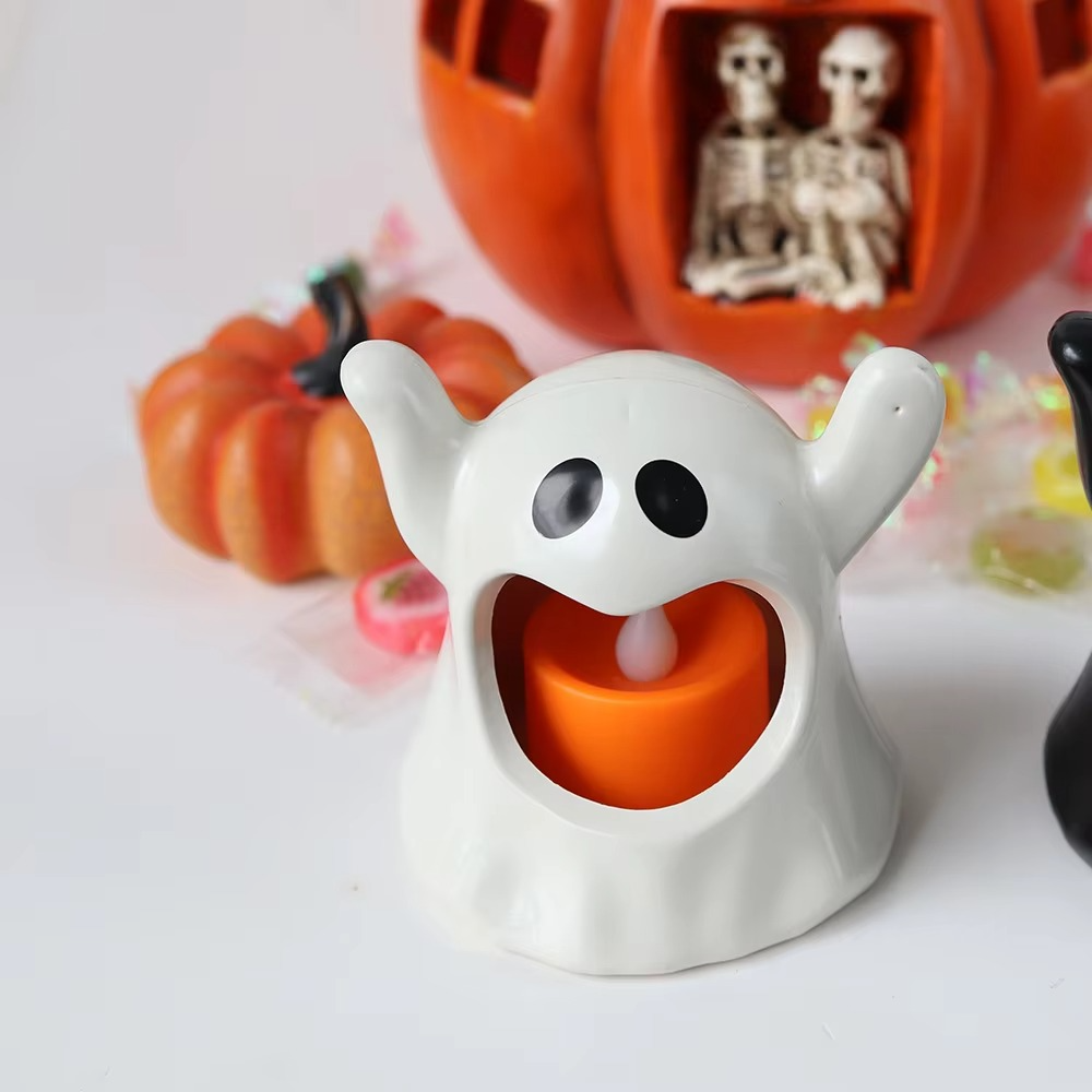 Lampen für Halloween – LED-Geisterbeleuchtung mit Batteriebetrieb