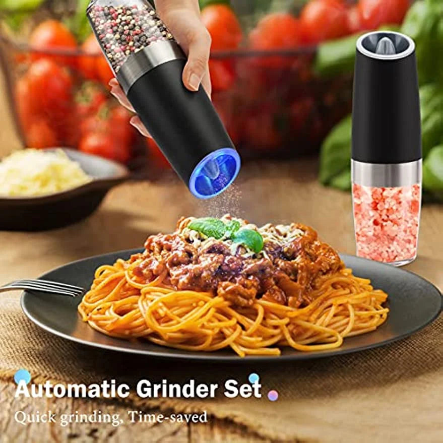 Smart SpiceMaster | Automatischer Salz- und Pfeffermühle mit Gravitation