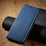 Elegante Ledertaschenschutzhülle für Samsung Galaxy
