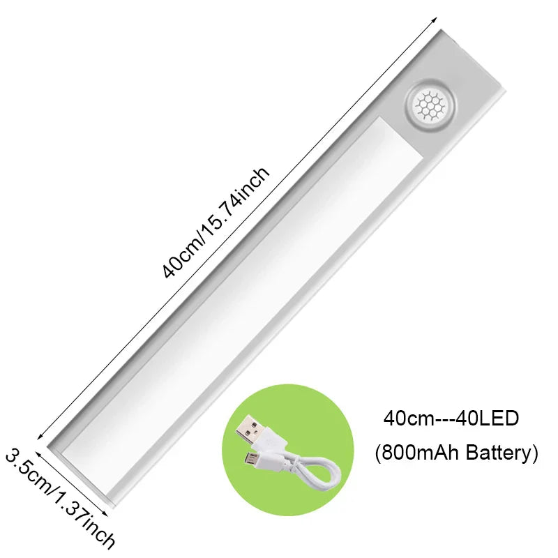 LumiSense | Wiederaufladbare Bewegungsmelder Lampe