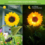 Blossom Magic - Solar Sunflower Lights for Your Garden