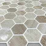 3D Selbstklebende Sechseckige Wandaufkleber