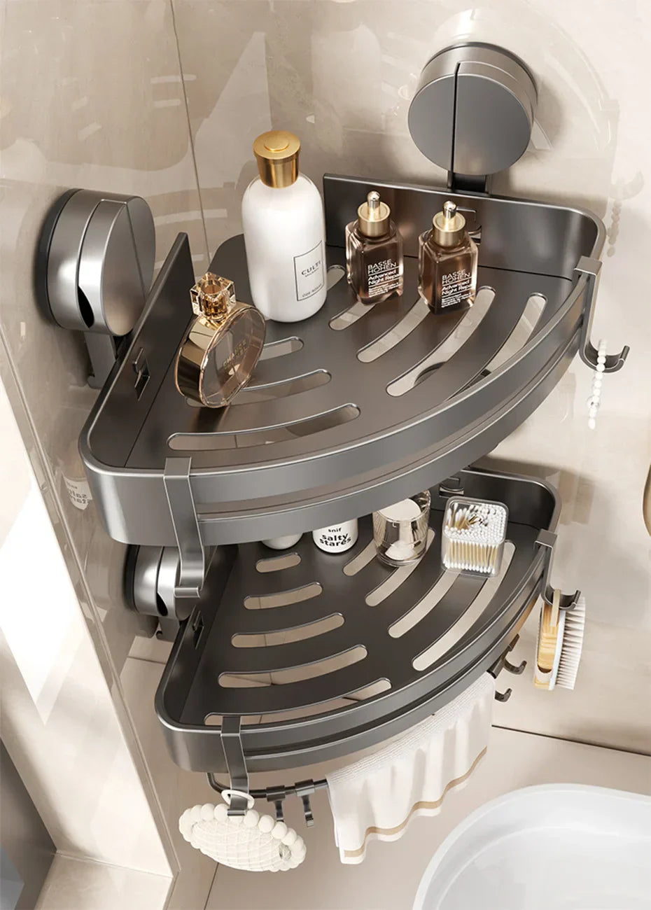 SmartFix – Elegantes Duschregal mit Saugnäpfen ohne Bohren