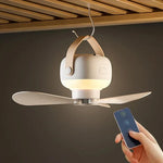 CoolBreeze - Tragbarer Deckenventilator mit Fernbedienung