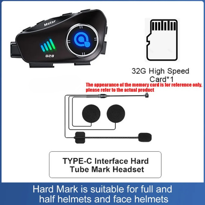 Fahrzeugkamera für Motorradhelme – HD 1080P wasserdicht