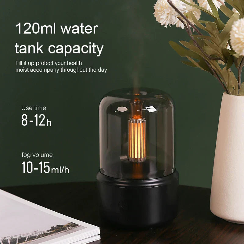 Aromatischer Diffusor mit sanfter Beleuchtung – USB Befeuchter