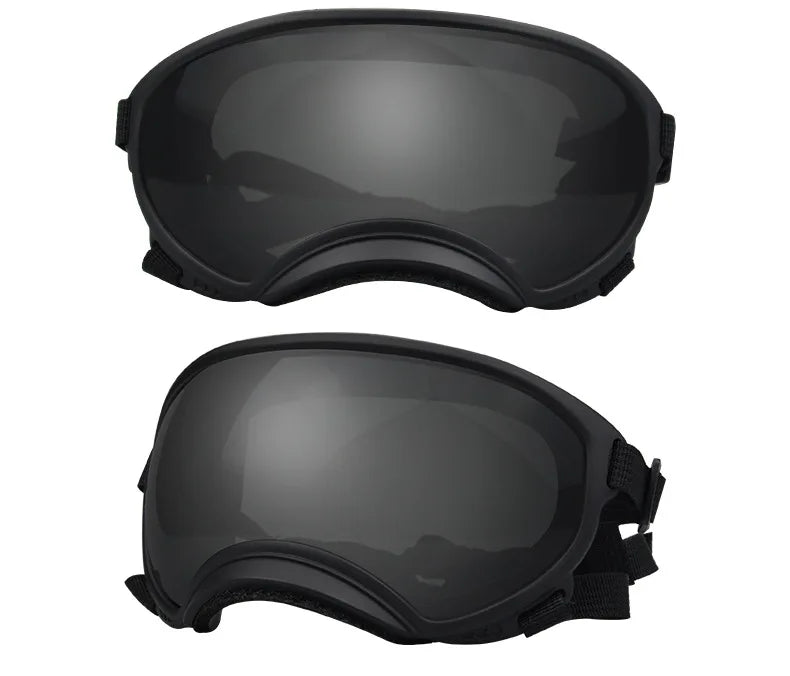 Verstellbare winddichte Hundesonnenbrille mit UV-Schutz