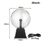 Luminara | Fascinating Plasma Light Sphere with Touch Sensor | LED Lamp with Sound Control | 220V EU Plug | 10–20 cm | Decorative Light for Any Occasion