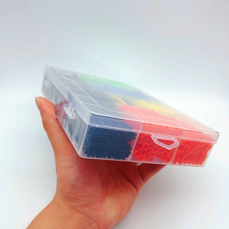 Farbige isolierte DIY Reparaturset mit 530 Teilen