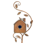 Zierliche Vogelhaus Gartenstecker – Rustikaler Charme