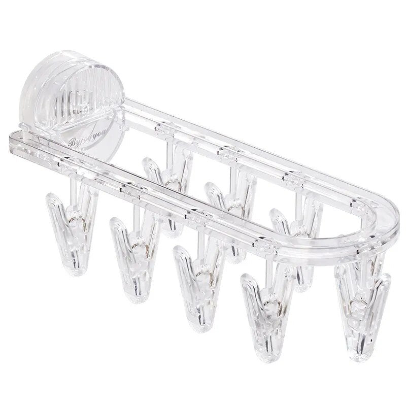 Sleek Multi-Peg Organizer mit Kristallschnalle