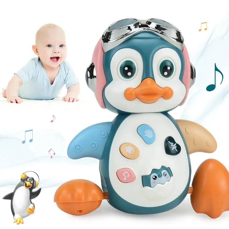 Spielzeug-Pinguin, der tanzt und singt