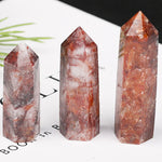 Crystal Clear Natural Quartz Obelisk | Spiritual Energy for Your Home