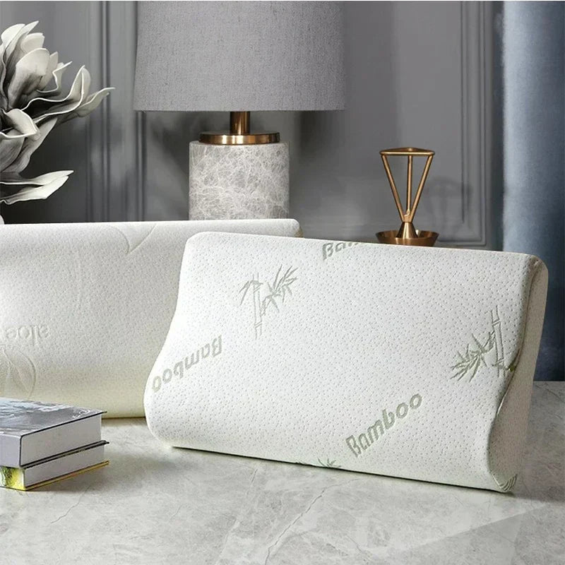 BambooDream | Orthopädisches Kissen aus Bambusfaser mit Memory-Schaum