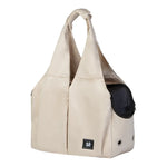 Geräumige und leichte Tragetasche für Haustiere mit atmungsaktivem Design
