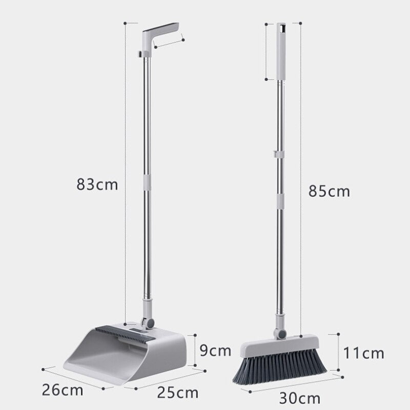 All-in-One Kehrschaufel-Set für mühelose Reinigung