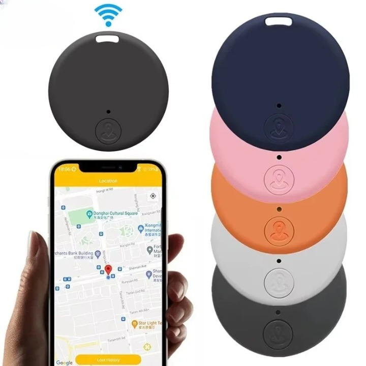 Runder Bluetooth-Tracker – Finde Schlüssel und Taschen im Handumdrehen - 2er-Set