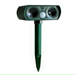 Pet-Friendly Solar Ultrasonic Animal Repeller for Your Garden