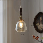 Elegante Kristall-Pendelleuchte im Vintage-Stil