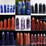 Crystal Clear Natural Quartz Obelisk | Spiritual Energy for Your Home