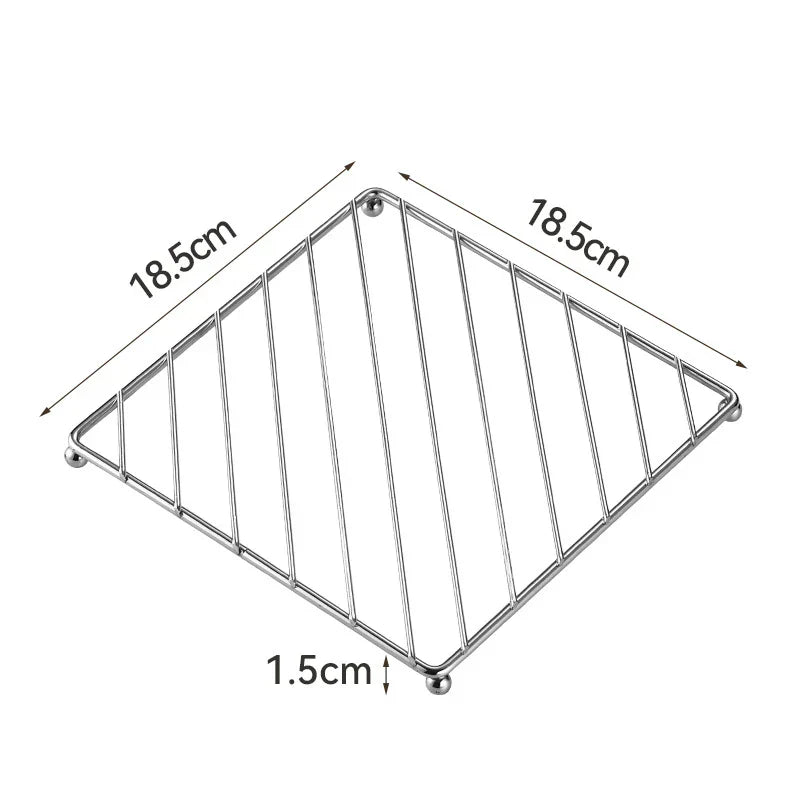 Stainless Steel Coaster for Optimal Heat Protection | Ø 120 mm