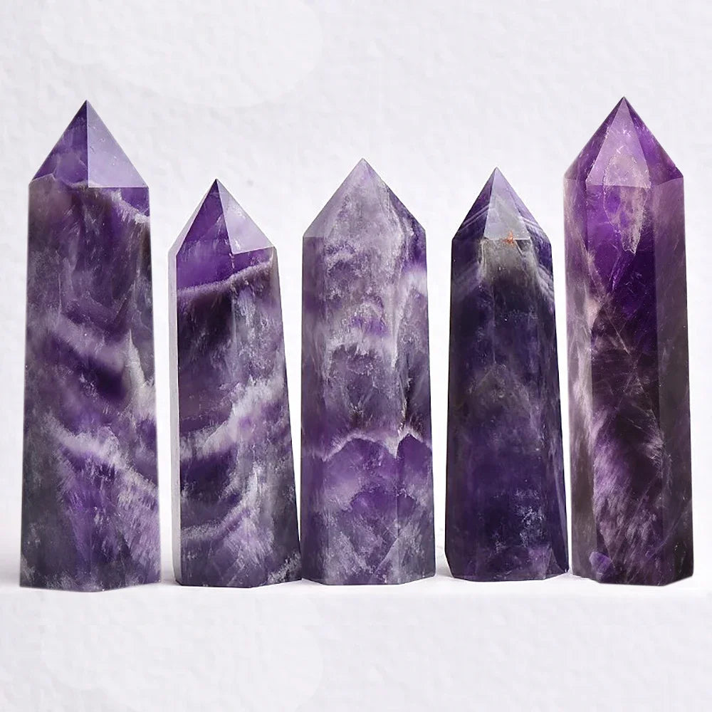 Crystal Clear Natural Quartz Obelisk | Spiritual Energy for Your Home