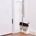 Besen- und Kehrschaufel-Set – Ergonomischer Griff, Kein Bücken