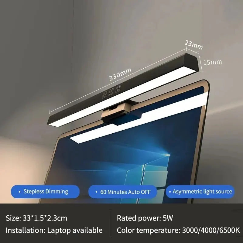 Intelligente LED-Beleuchtung für Monitore | USB-betrieben | 33 cm / 50 cm