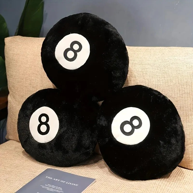 Billiard-Spaßkissen im 8-Ball Design