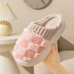 Wohlfühlschuhe mit Dickem Weichen Fußbett – Warm & Rutschfest