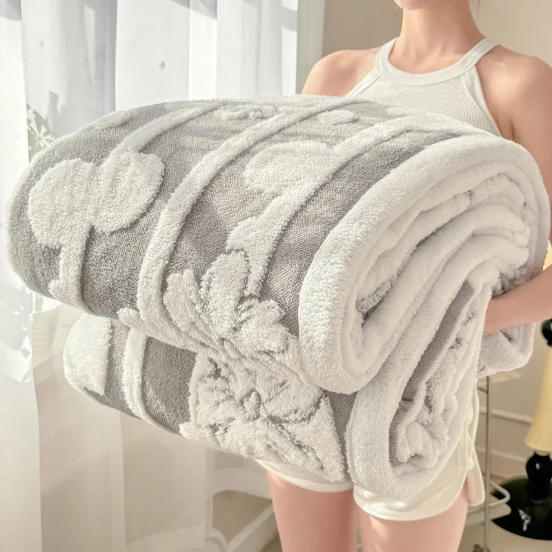 Cozy Cotton Blanket for Autumn & Winter