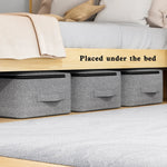 Unterbett Aufbewahrungstasche mit Sichtfenster – Perfekte Ordnung